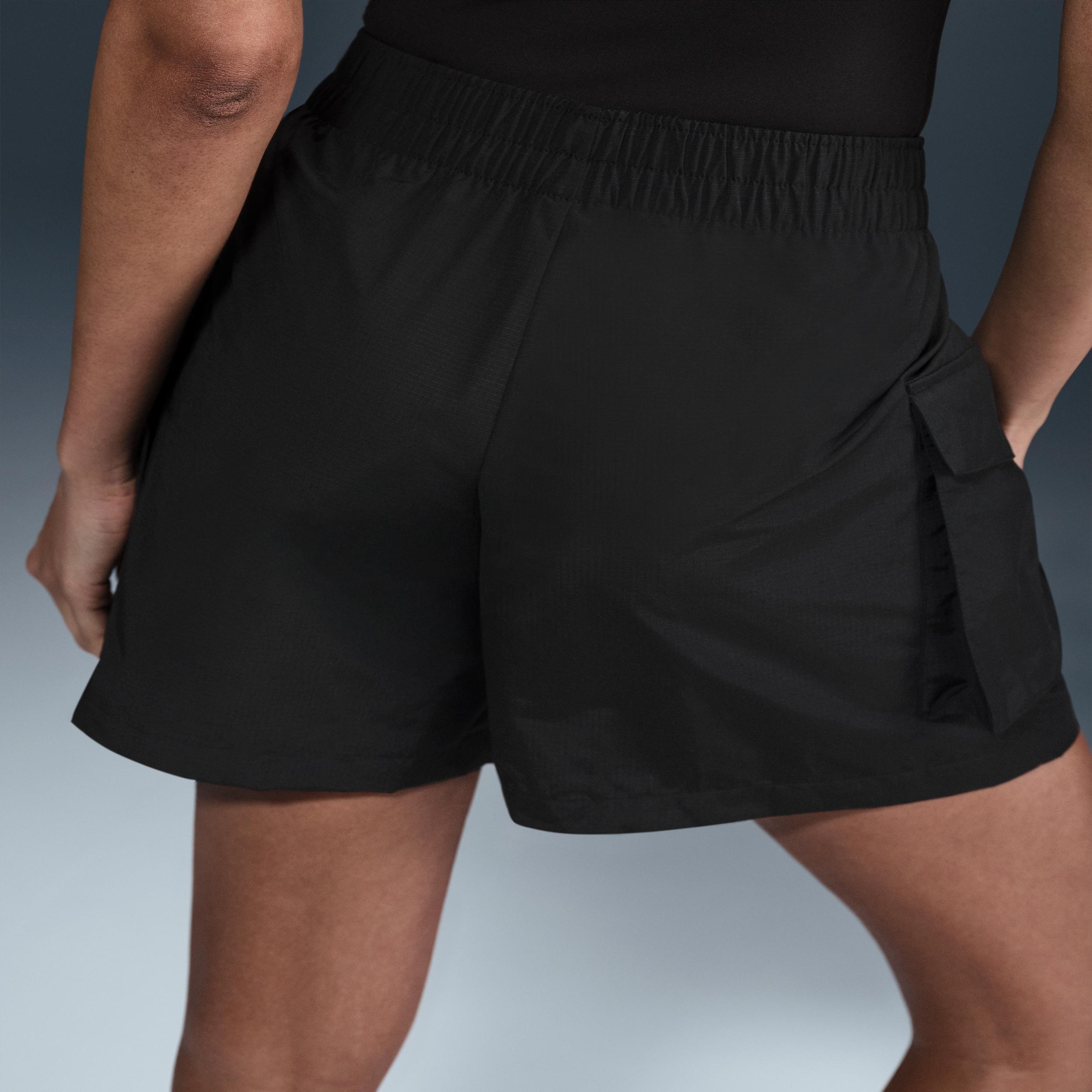 Women's Nike Sportswear Essential Woven High-Waisted 5" Cargo Shorts Product Image