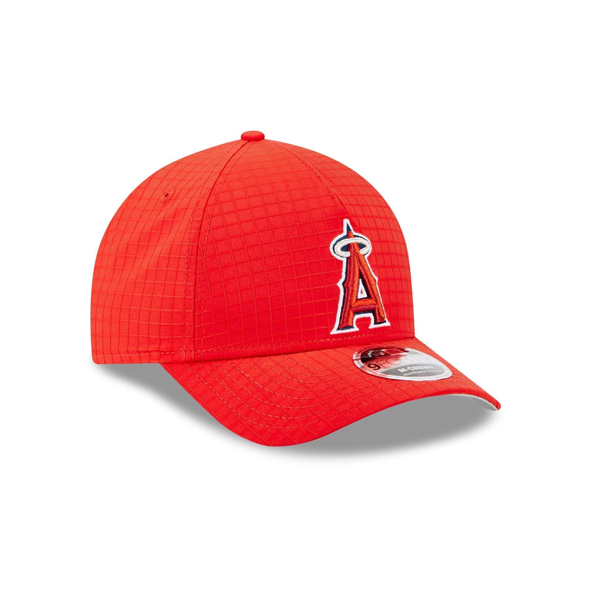 Los Angeles Angels Ripstop 9FORTY M-Crown A-Frame Snapback Hat Male Product Image