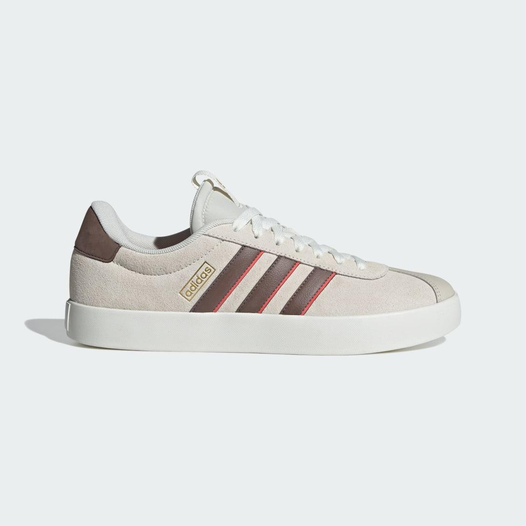 adidas VL Court 3.0 Shoes Dark Green M 7.5 / W 8.5 Mens Product Image
