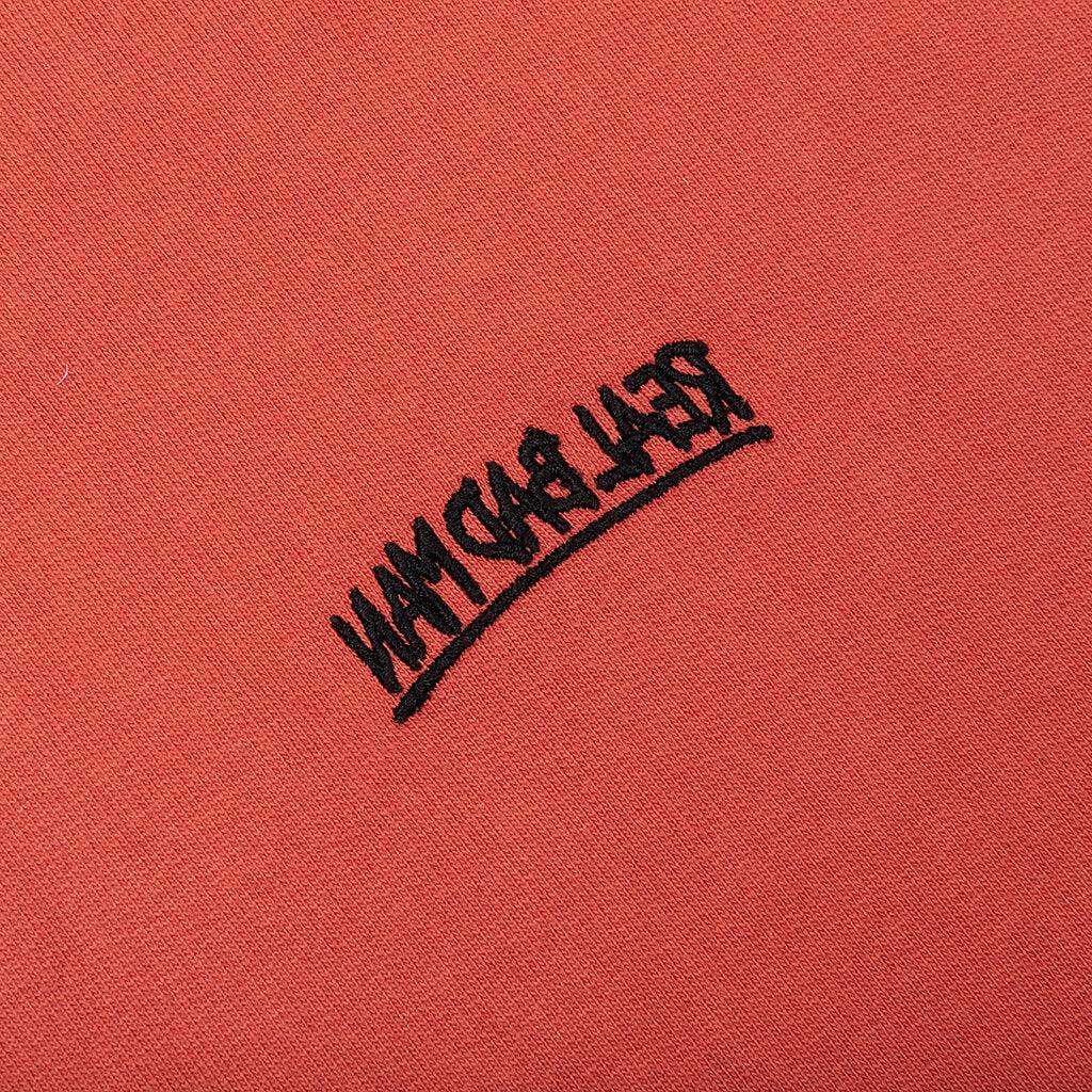 Bassline Hood Fleece - Dusty Red Male Product Image