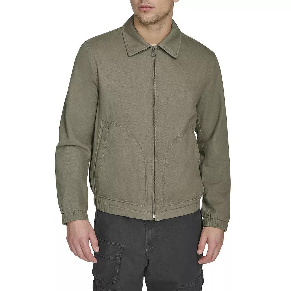 Men's Levi's® Cotton Jacket with Laydown Collar, Size: Large, Light Green Product Image