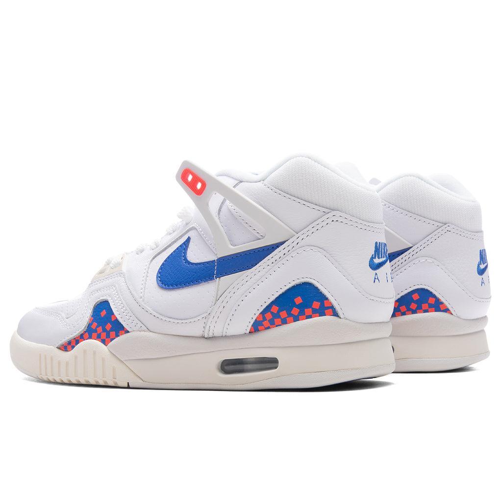 Air Tech Challenge 2 'Pixel Court' - White/Royal Blue/Laser Crimson Male Product Image