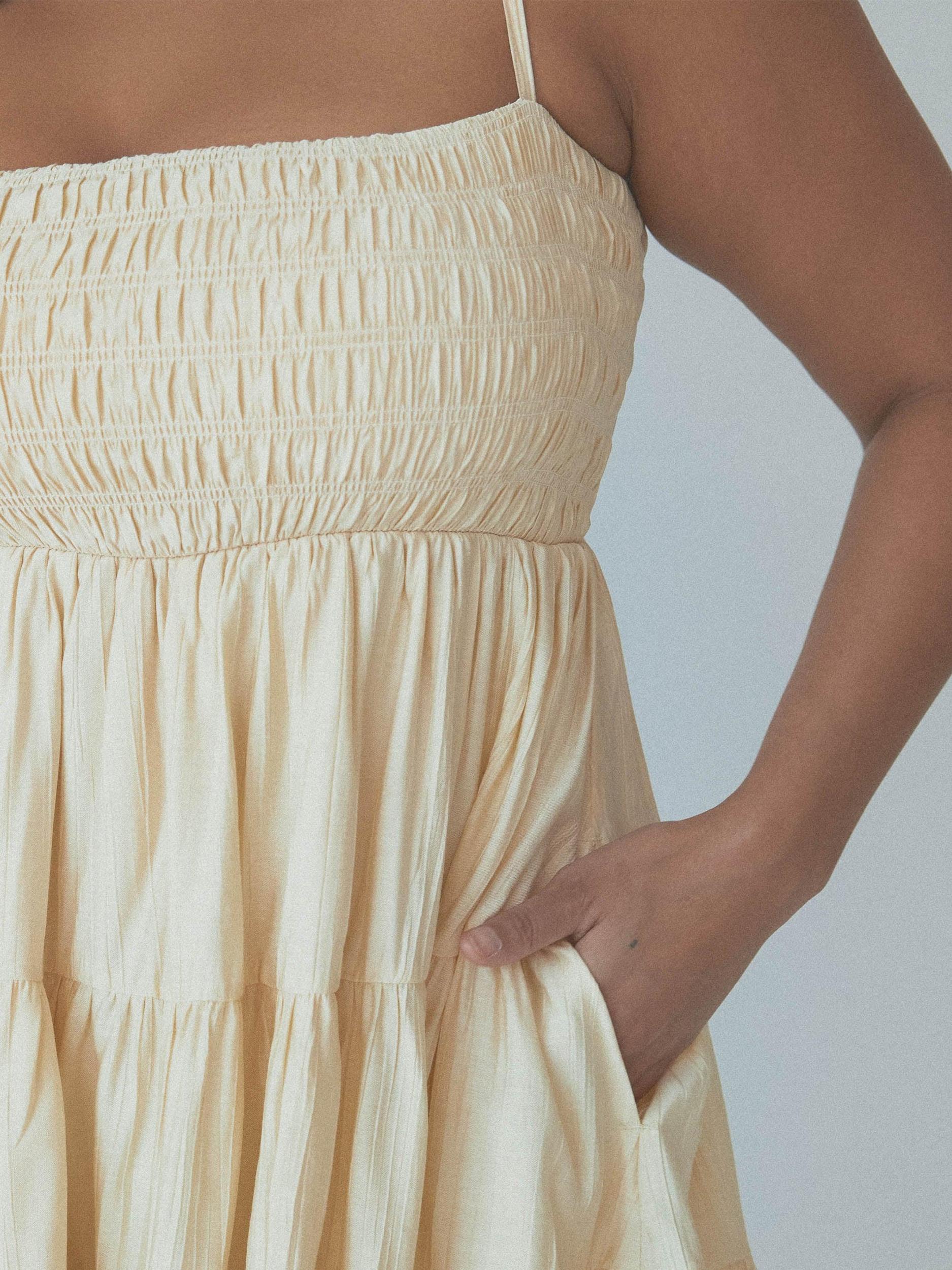 Tiered Mini Brami Dress Product Image