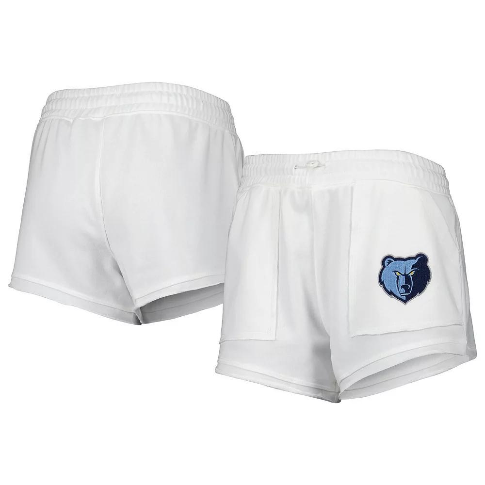 Women's Concepts Sport  White Memphis Grizzlies Sunray Shorts, Size: Medium, Grz White Product Image