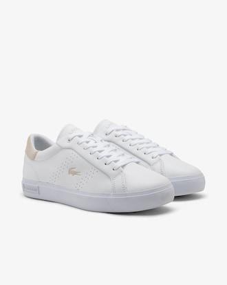 Women's Powercourt 2.0 Leather Sneakers Product Image