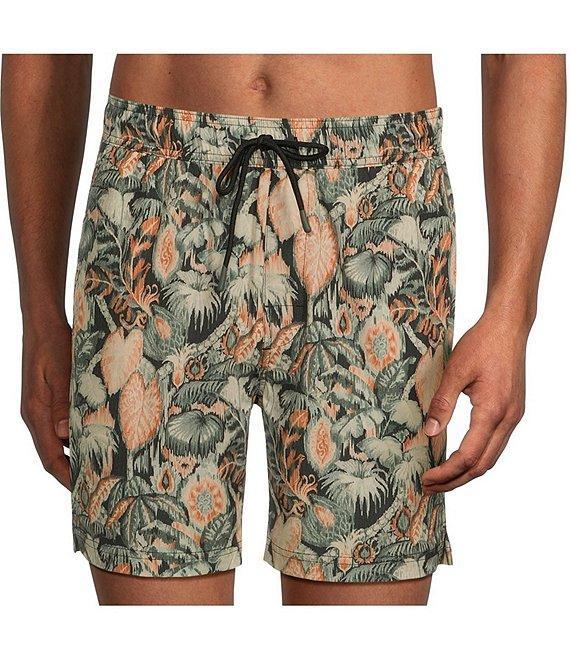 Rowm Trop Ikat 6#double; Swim Trunks Product Image