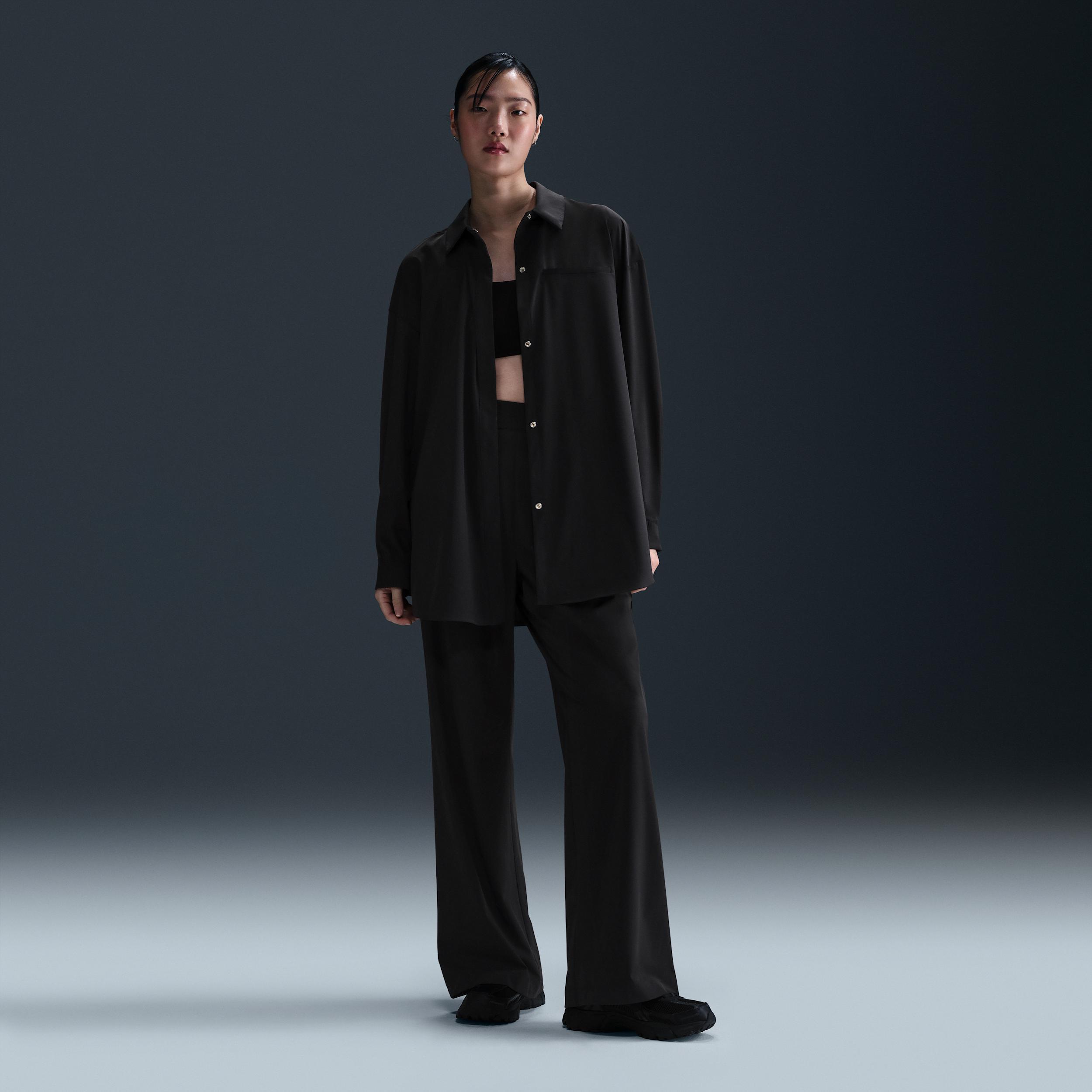 Nike 24.7 PerfectStretch Women's Dri-FIT Oversized Long-Sleeve Shirt Product Image