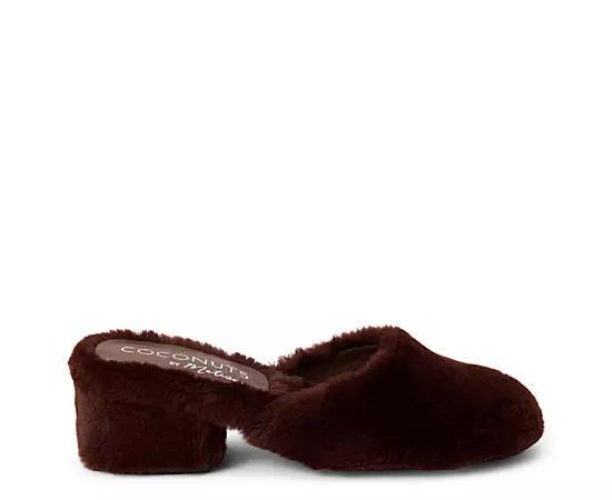 Coconuts by Matisse Teddy Women's Faux Fur Clogs, Size: 8, Brown Product Image
