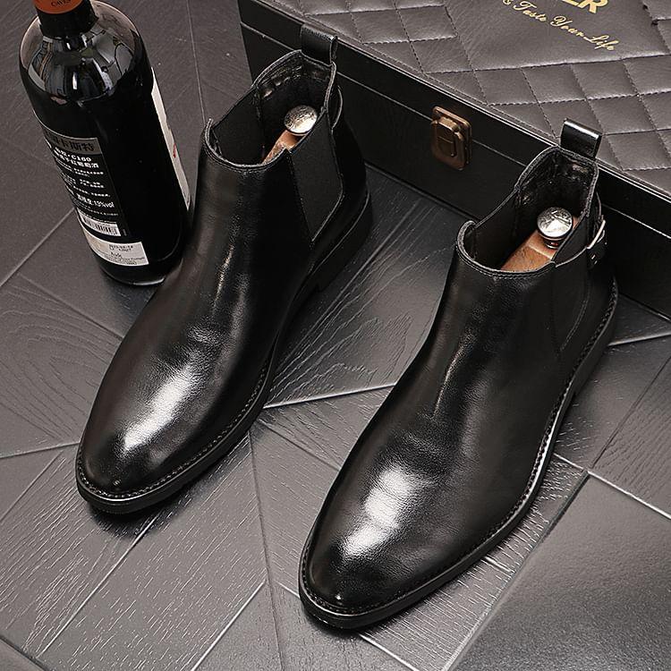 Buckled Short Boots Product Image