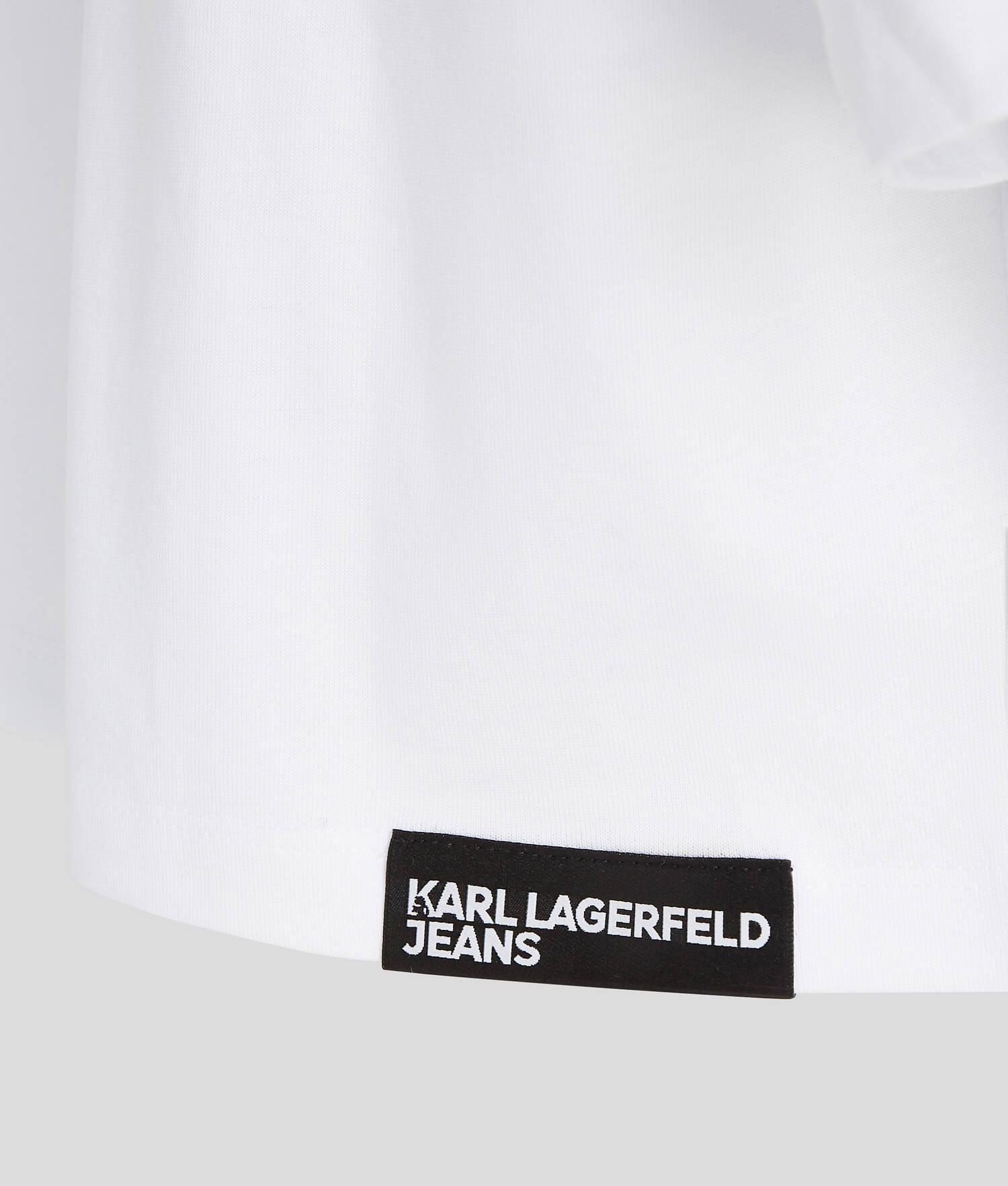 KLJ DEBOSSED LOGO REGULAR T-SHIRT Product Image