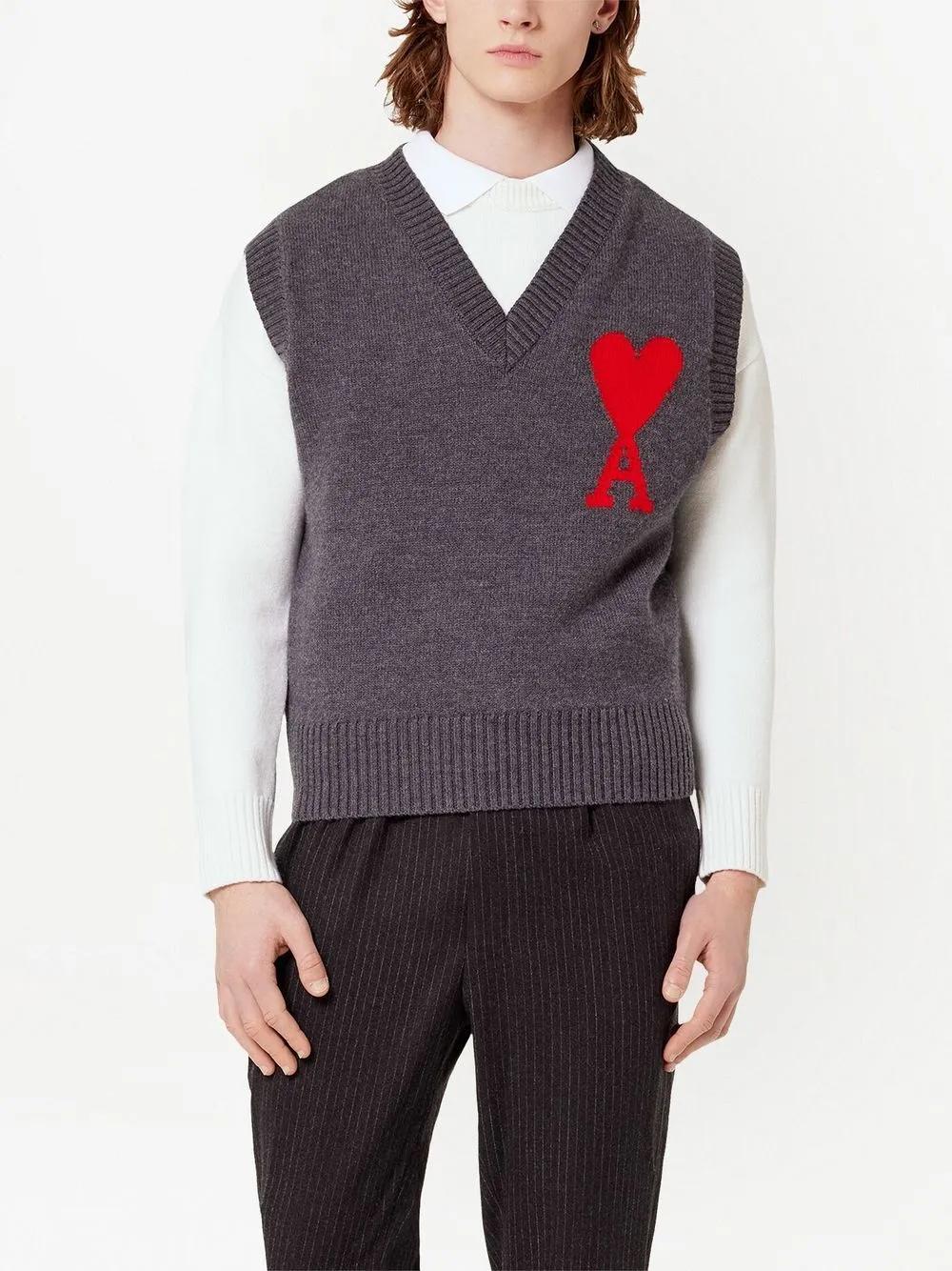 Ami de Coeur wool vest Product Image