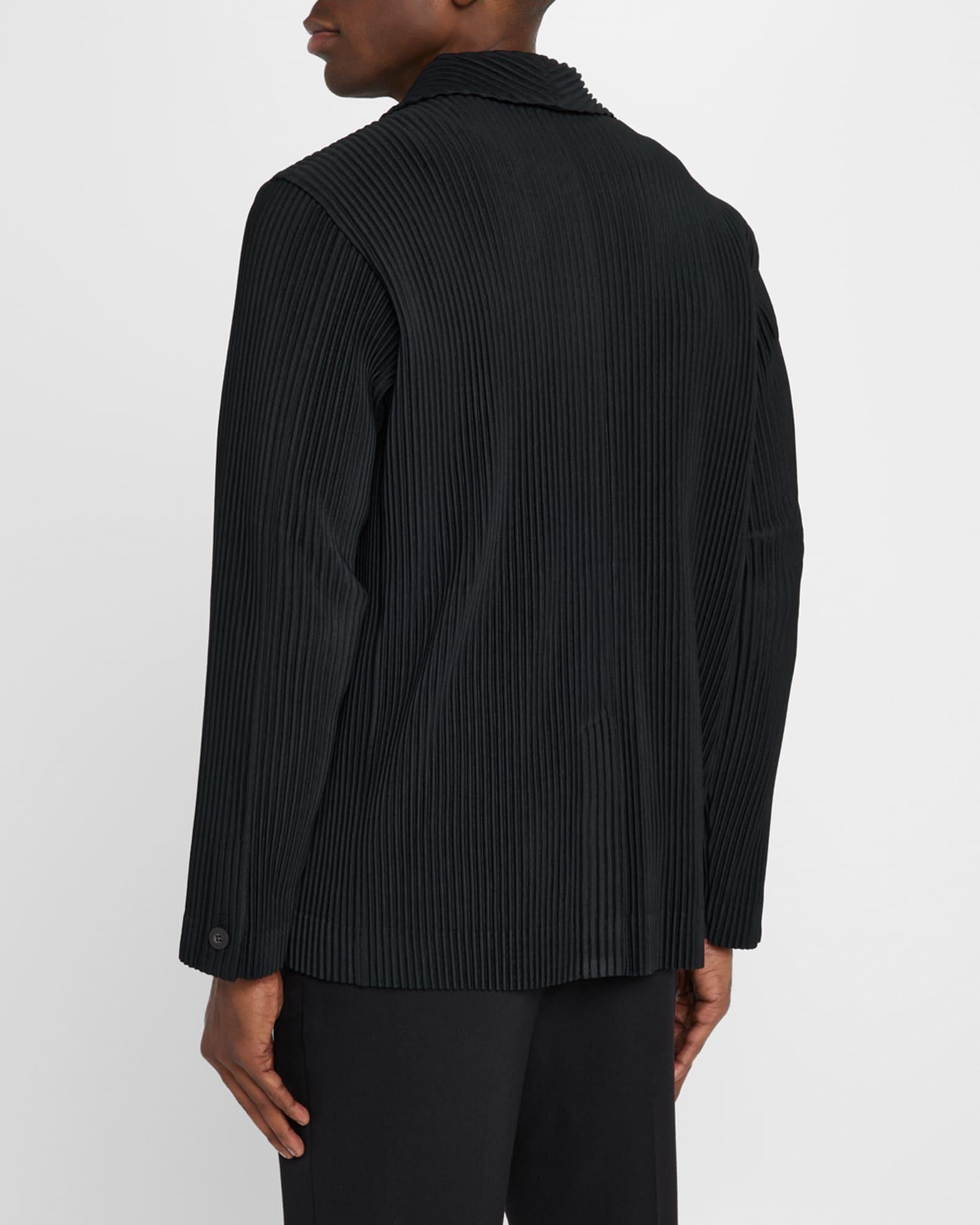 Men's Pleated Single-Breasted Sport Coat Product Image
