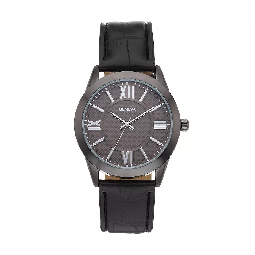Geneva Men's Watch - KL8072GUBK, Size: Large, Black Product Image
