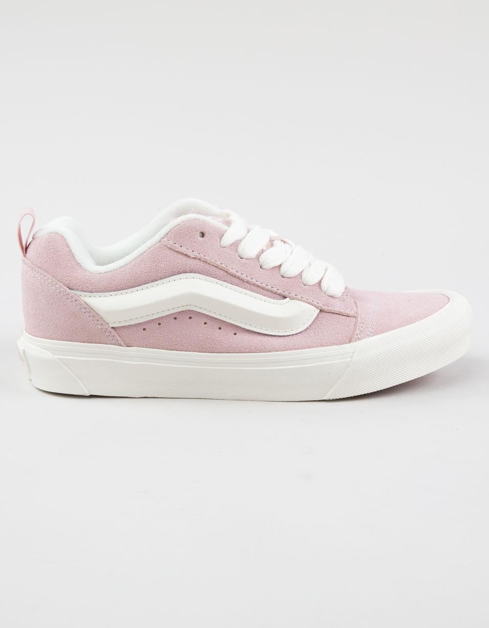 VANS Knu Skool Womens Shoes - LIGHT PINK Product Image