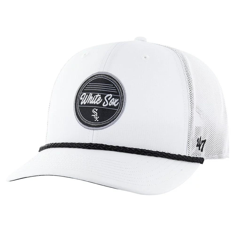 Men's '47 White Chicago White Sox Fairway Trucker Adjustable Hat Product Image