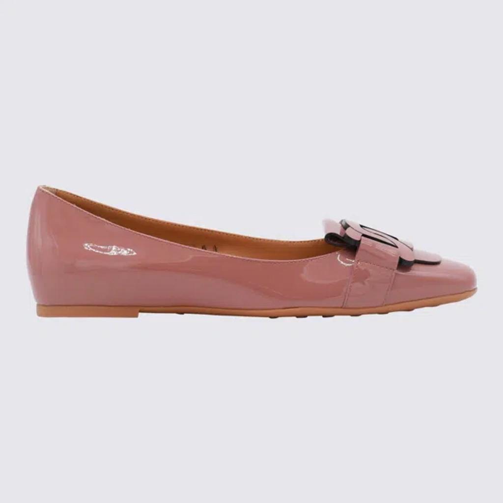 TOD'S Wisteria Ballet Flats In Purple Product Image