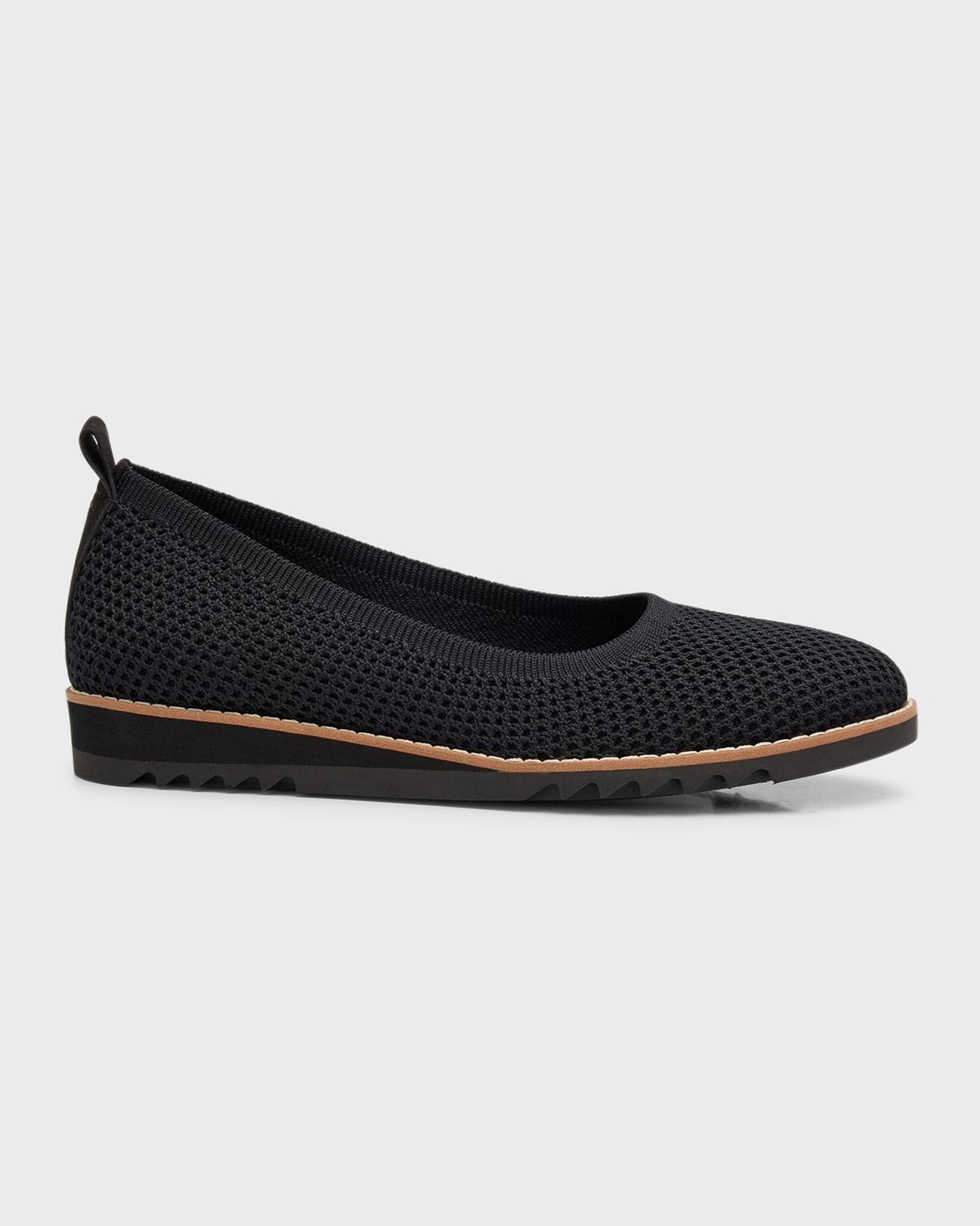 Eileen Fisher Womens Stretch Ballet Flats Product Image