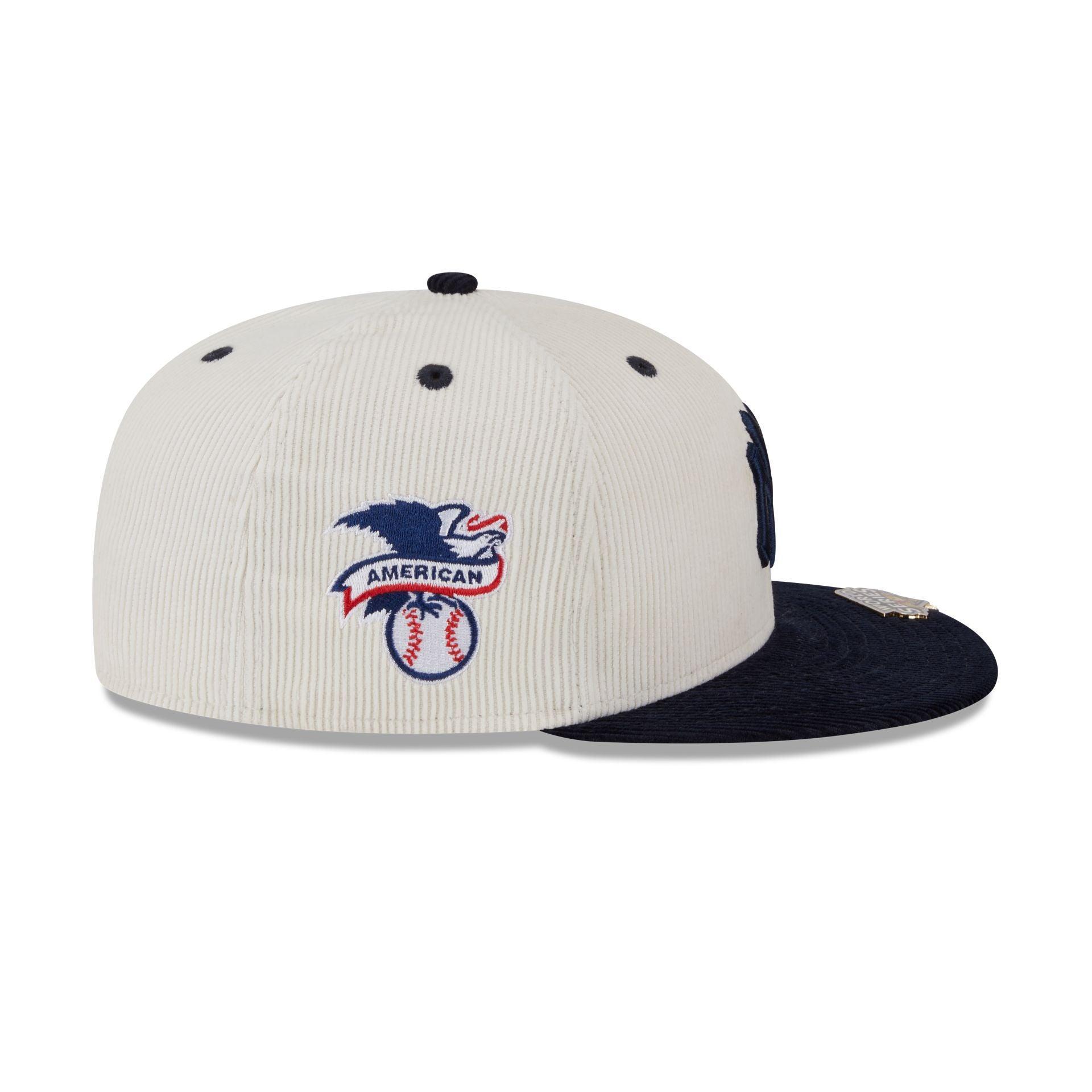 New York Yankees Two Tone Cord 59FIFTY Fitted Hat Male Product Image