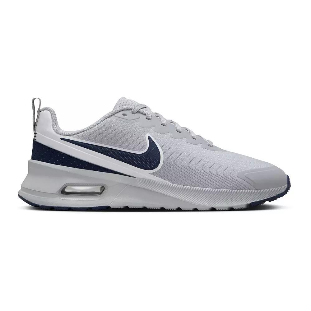 Nike Air Max Nuaxis Men's Running Shoes, Size: 9, Grey Gray White Product Image
