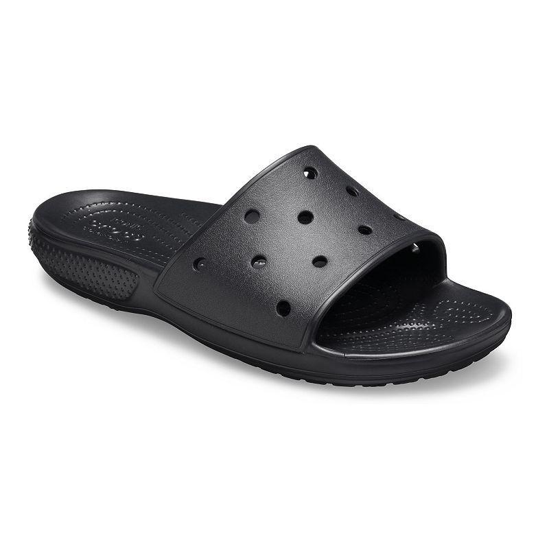 Crocs Mens Classic Slides - Shoes Multi/Black Product Image
