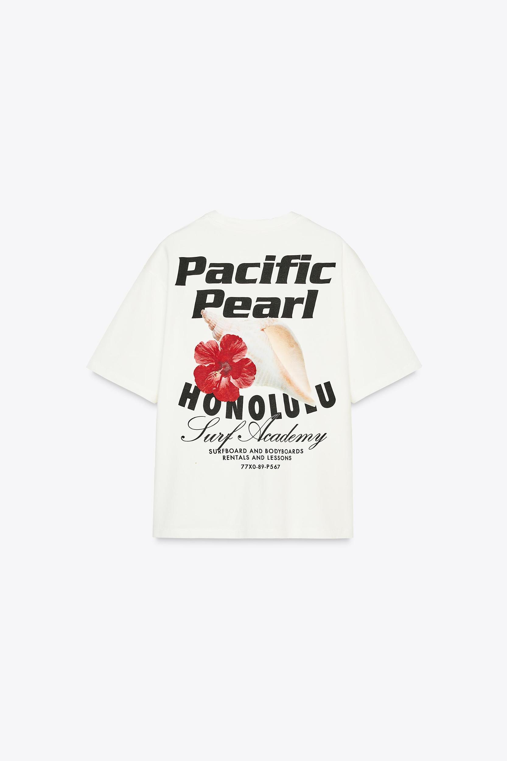 TEXT PRINT T-SHIRT Product Image