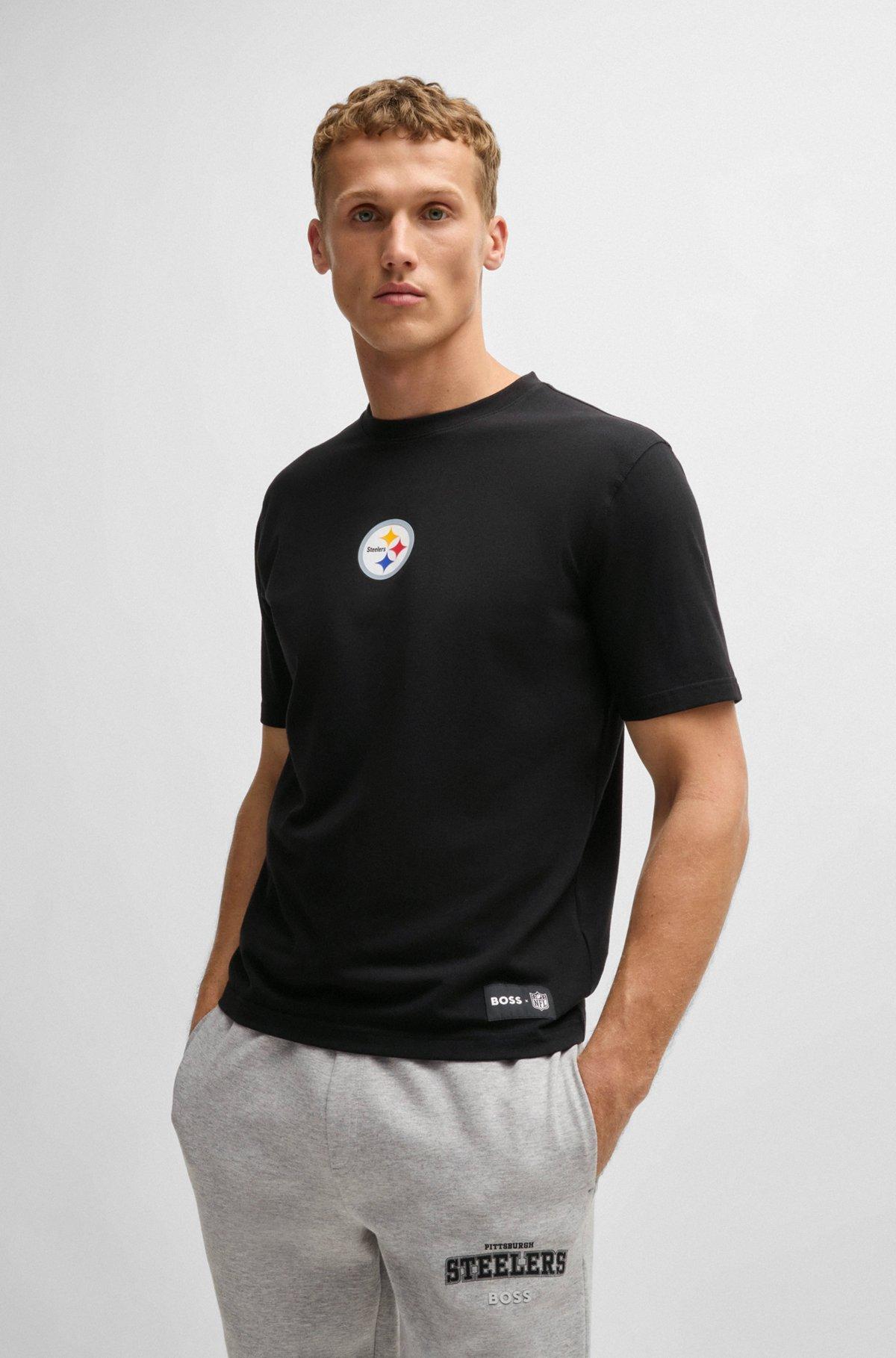 BOSS x NFL stretch-cotton T-shirt with special branding Product Image