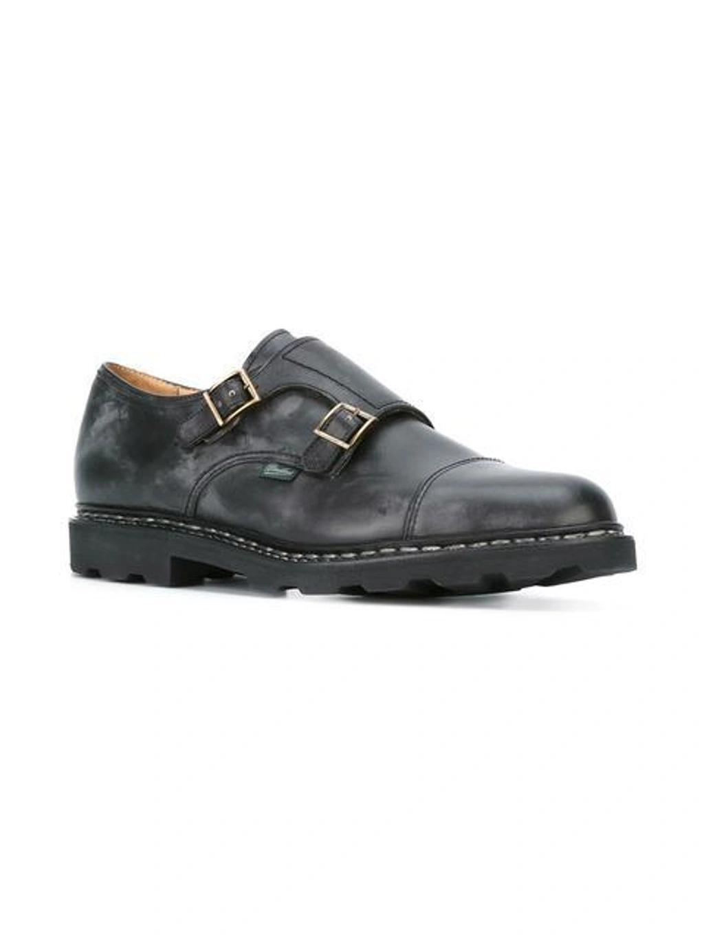 PARABOOT 'lis' Monk Shoes In Black Product Image
