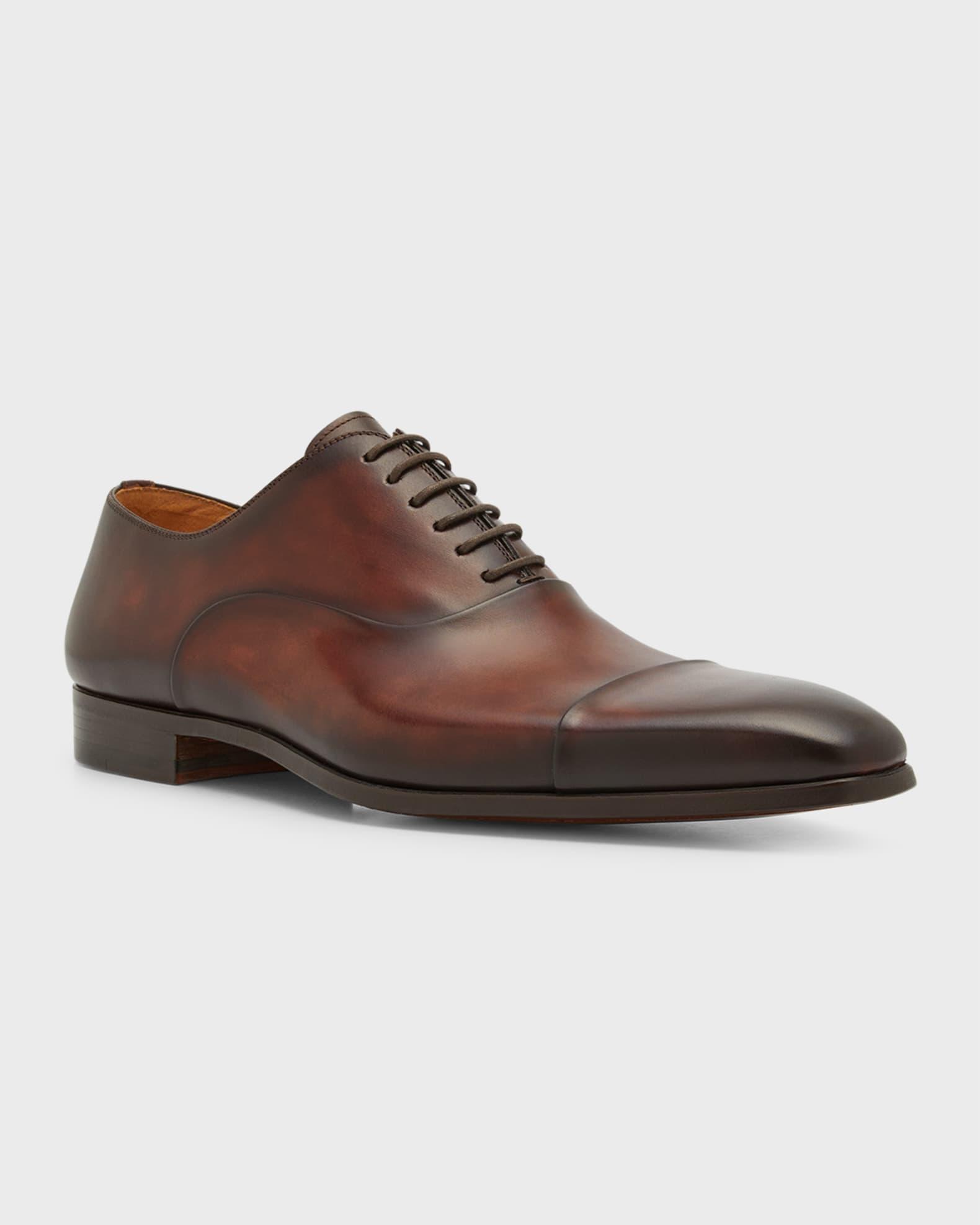 Men's Milos Cap Toe Leather Oxfords Product Image