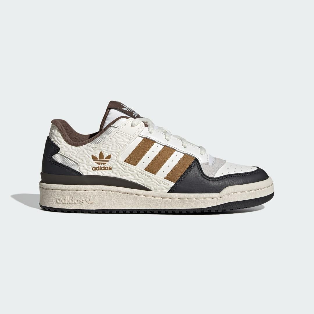 adidas Forum Low CL Shoes Core White 13 Mens Product Image