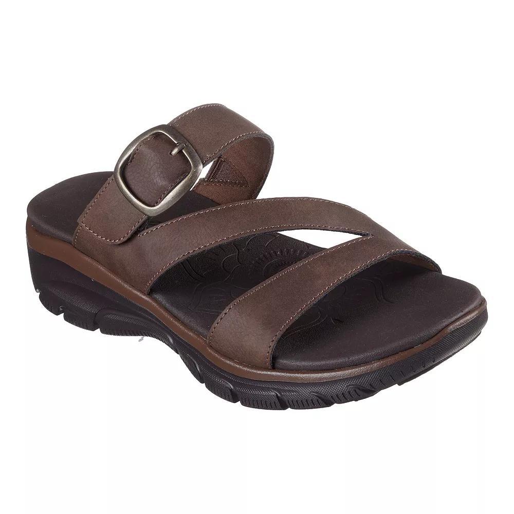 Skechers Easy Going Slide On By Women's Slide Sandals, Size: 5.5, Brown Product Image