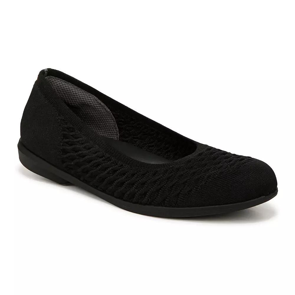 LifeStride Khloe Women's Flats, Size: 9.5 Wide, Black Cable Knit Product Image