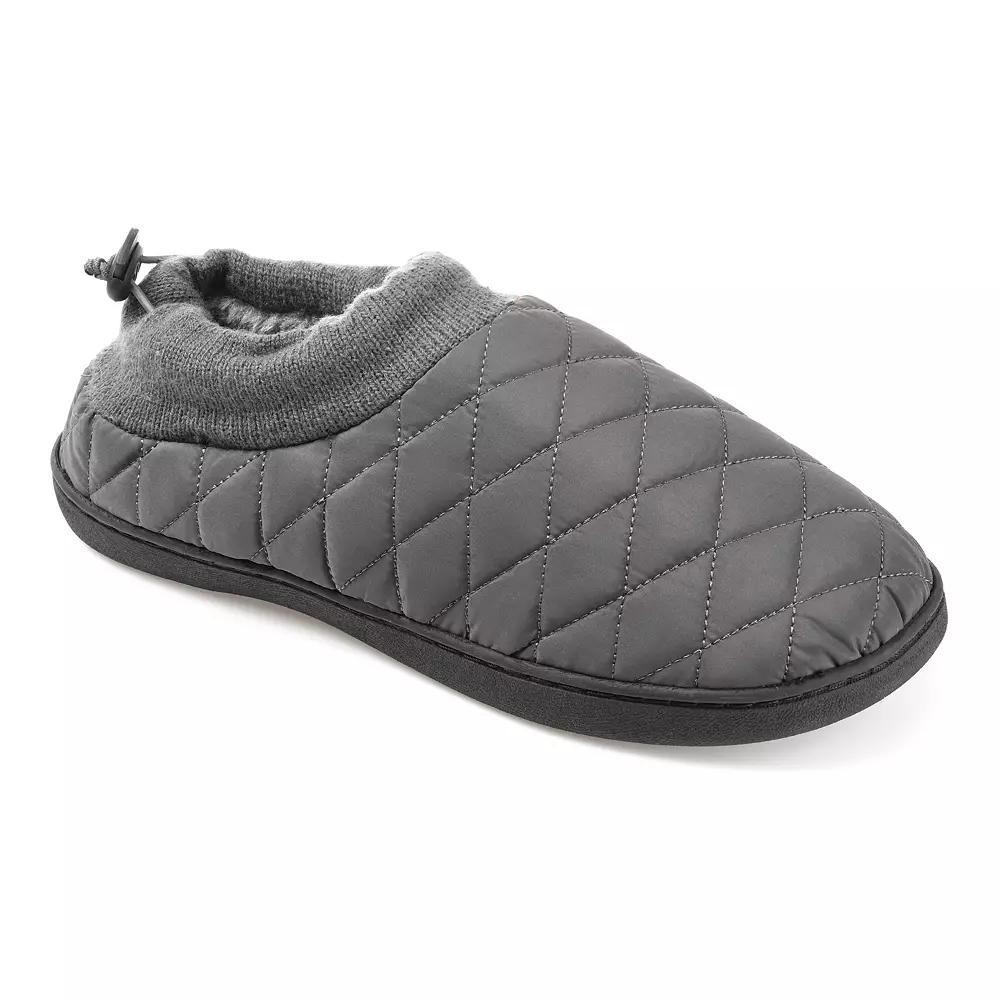 VANCE Fargo Men's Clog Slippers, Size: Large 10/11, Gray Product Image