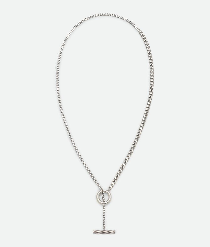 Men's Intreccio Necklace in Silver Product Image