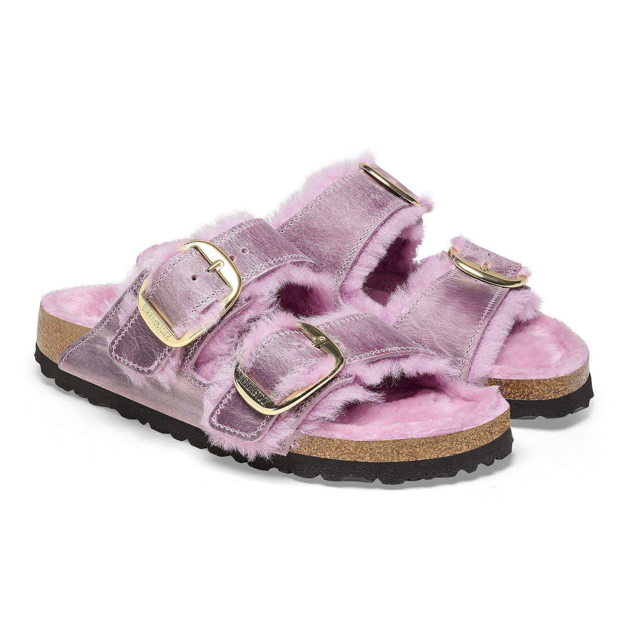 Arizona Big Buckle Shearling Natural Leather Oiled Product Image
