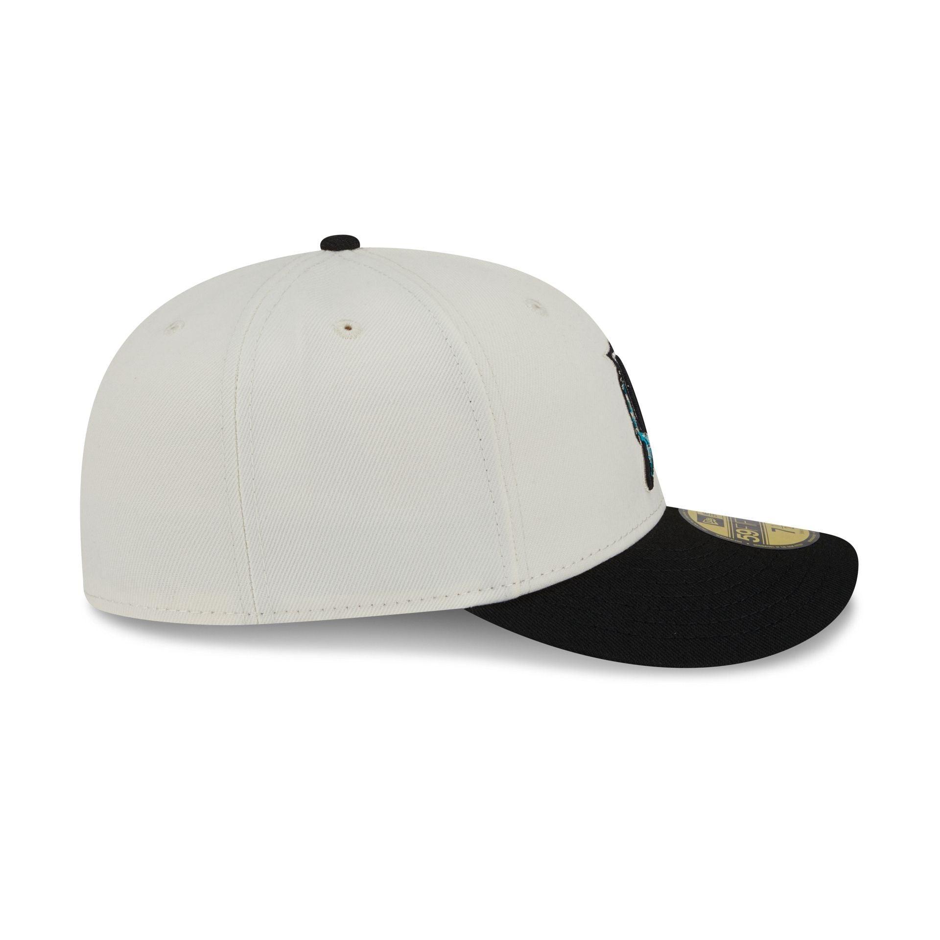 Atlanta Braves Floral Shine Low Profile 59FIFTY Fitted Hat Male Product Image