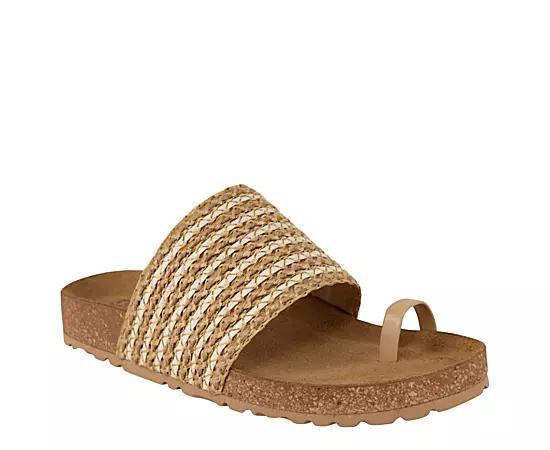 Italian Shoemakers Ginebra Women's Sandals, Size: 9, Natural White Product Image