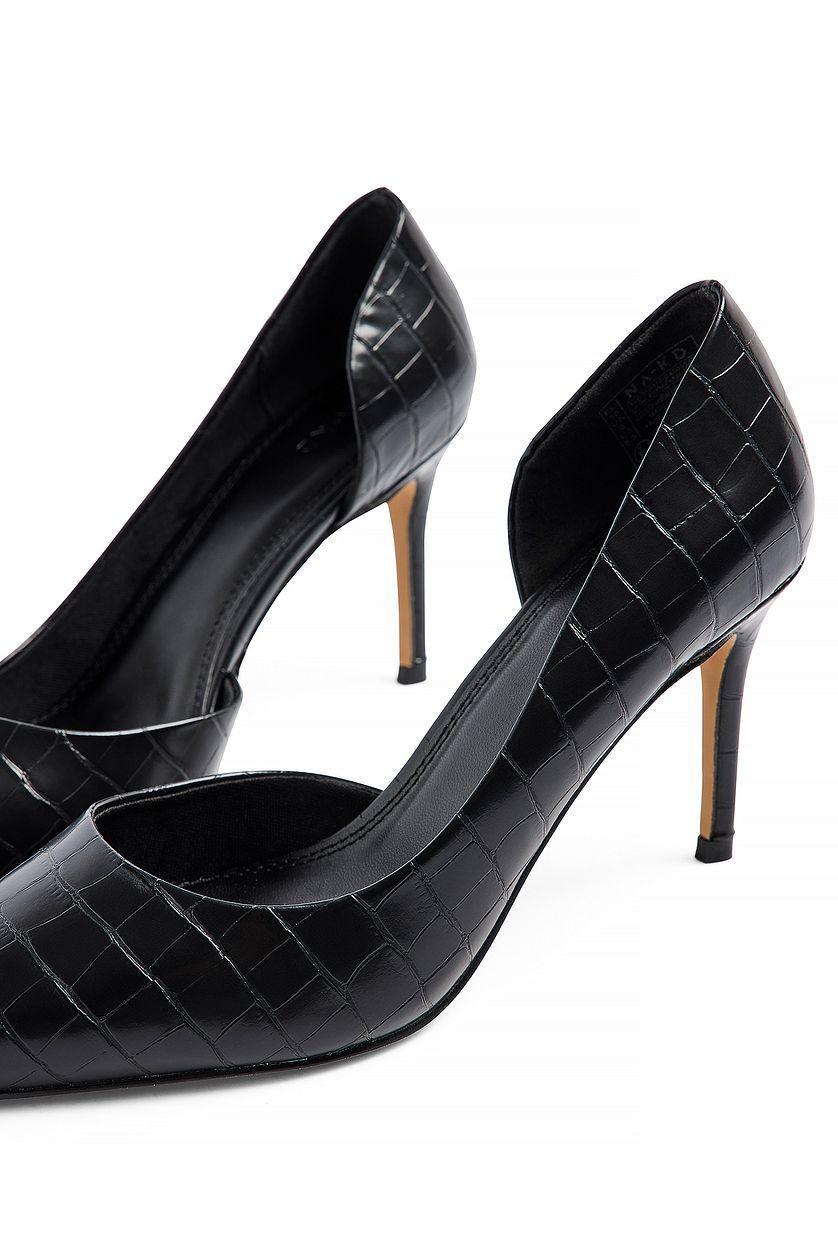 Cut Out Stiletto Pumps Product Image