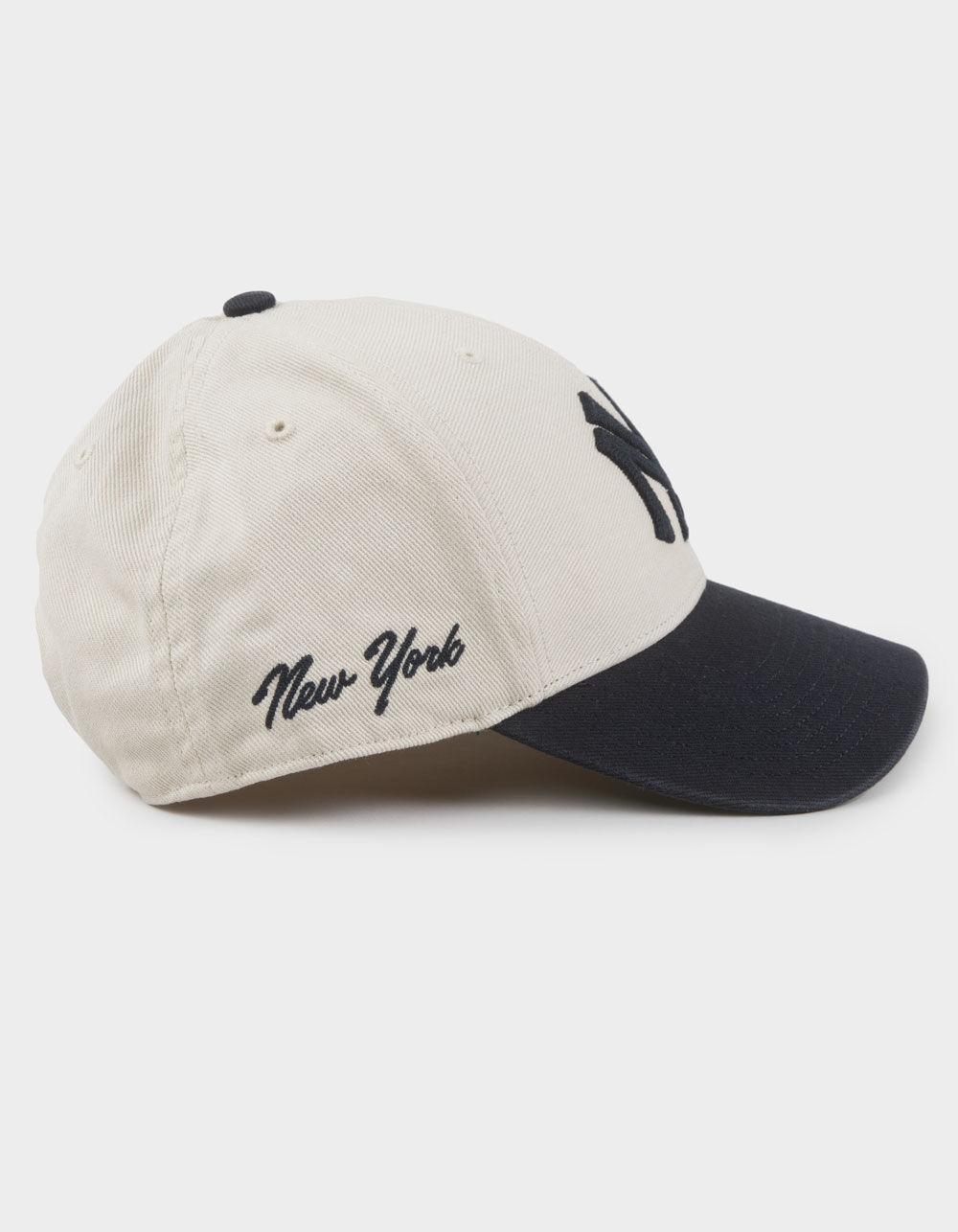 47 BRAND New York Yankees Cooperstown Fairfield '47 MVP Snapback Hat - Cream Combo Product Image