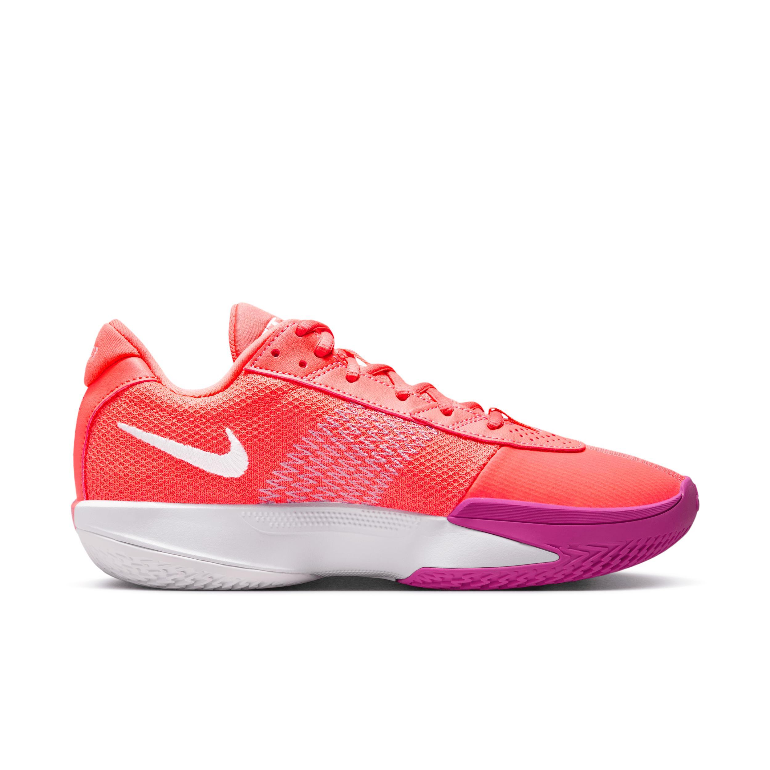 Nike G.T. Cut Academy Womens Basketball Shoes Vintage Pink Product Image