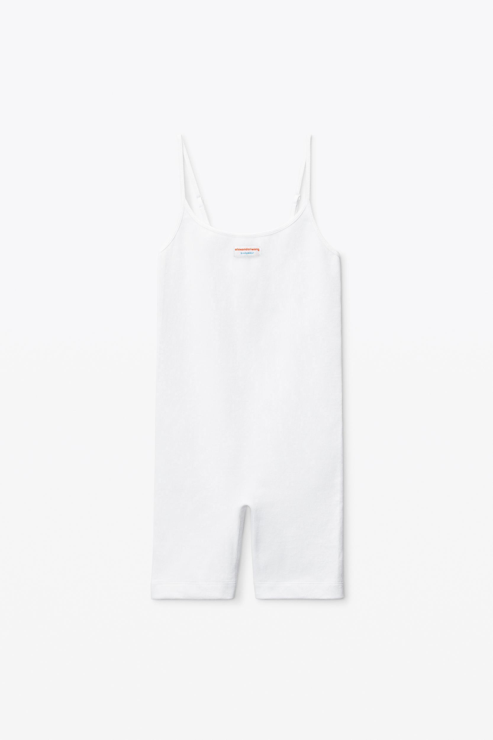 Crystal Hotfix Cropped Camisole In Waffle Knit Product Image