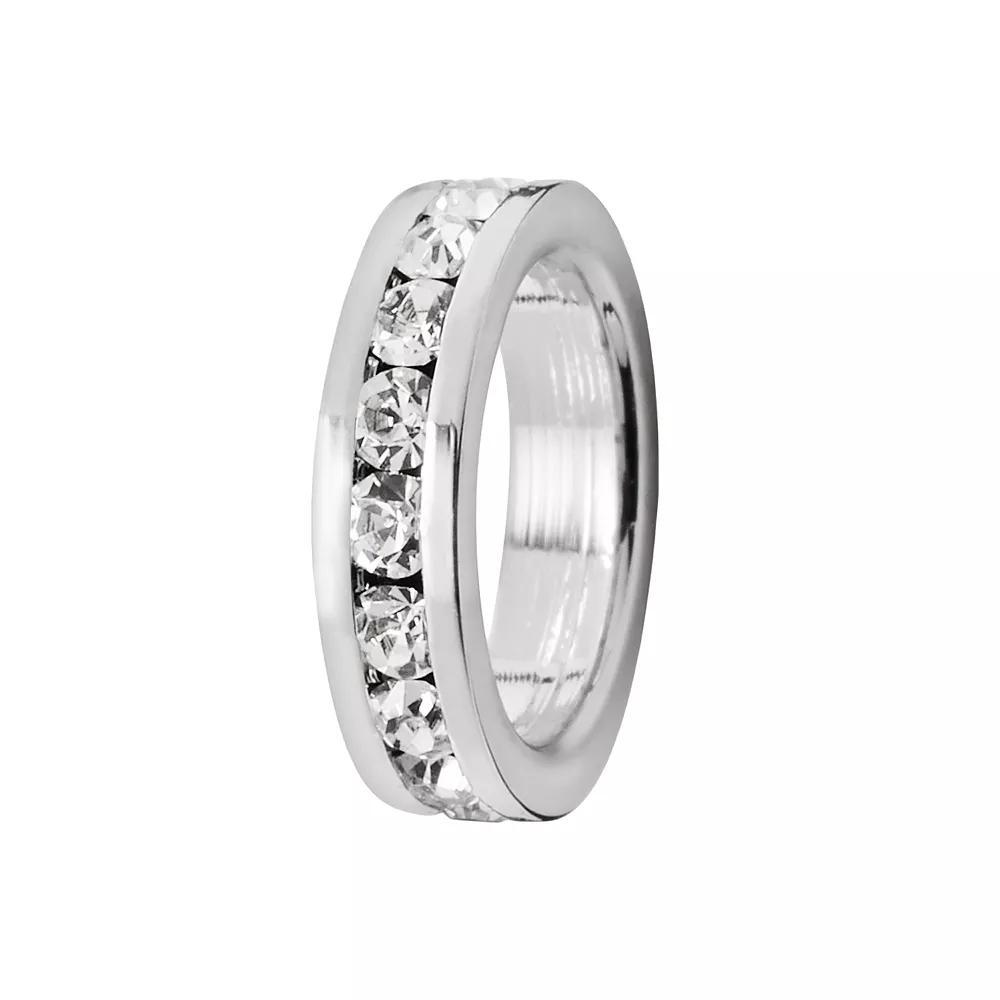 Traditions Jewelry Company Sterling Silver Crystal Birthstone Rondelle Charm, Women's, November Product Image