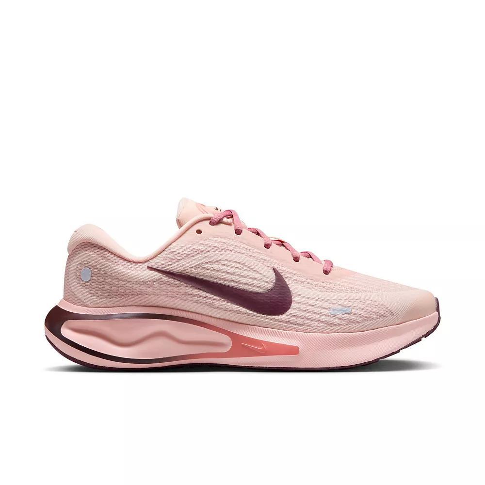 Nike Journey Run Women's Road Running Shoes, Size: 8.5, Guava White Product Image