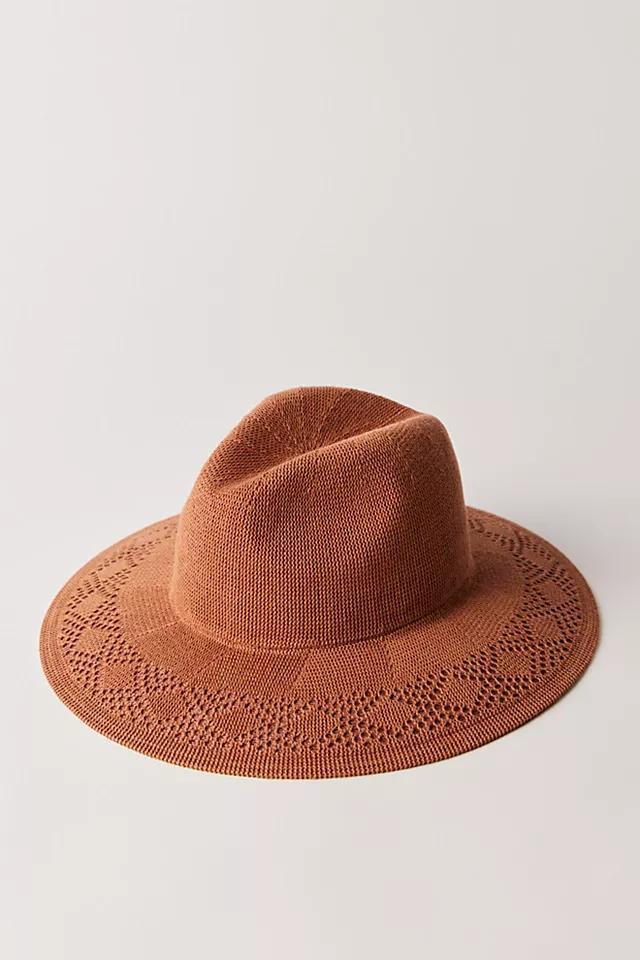 Knit Crochet Packable Fedora Product Image