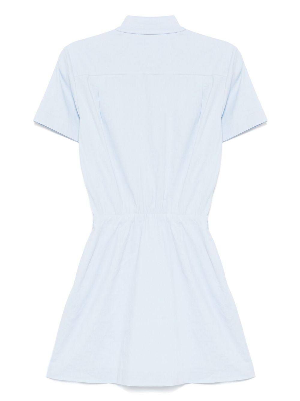 short-sleeved A-line dress Product Image