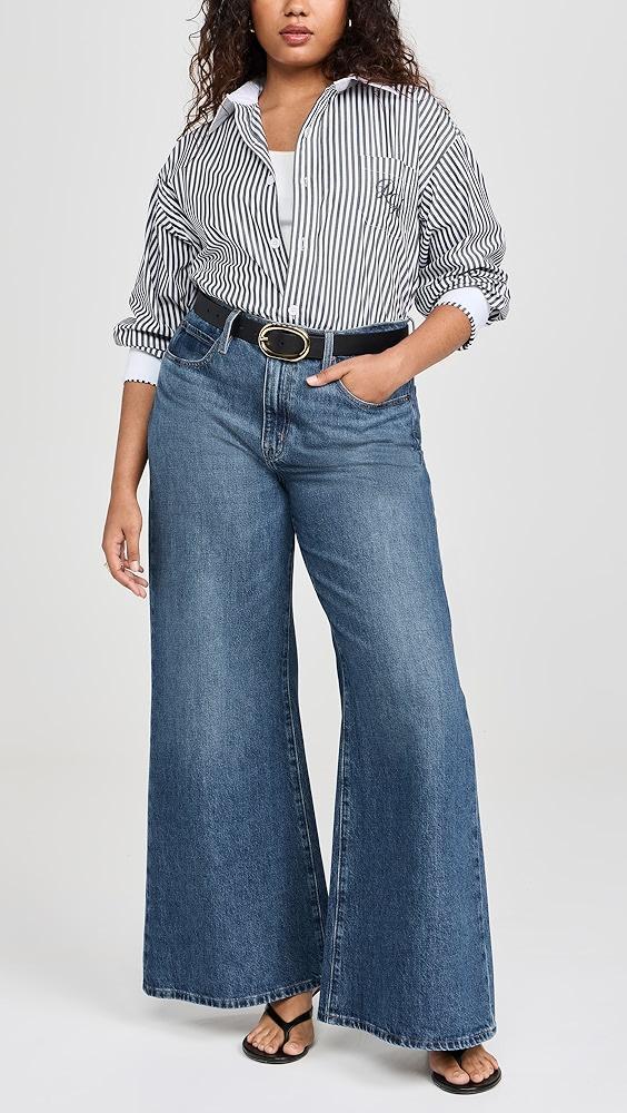 FRAME Easy Wide Flare Jeans | Shopbop Product Image