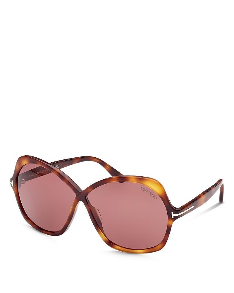Tom Ford Rosemin Butterfly Sunglasses, 64mm Product Image