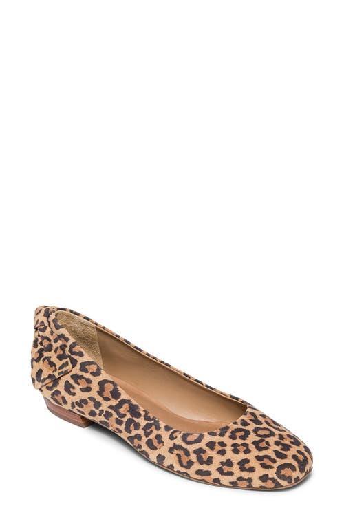 Womens Eloisa Leather Bow Flats Product Image