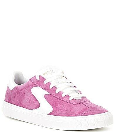 Skechers Womens Arch Fit Legend Vivid Hues Suede Sneakers Product Image