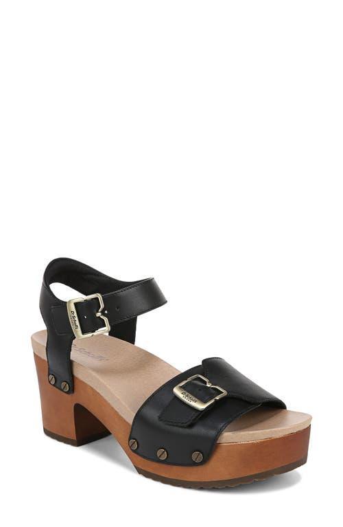 Dr. Scholl's Original Love Women's Heeled Sandals, Size: 10, Black Product Image