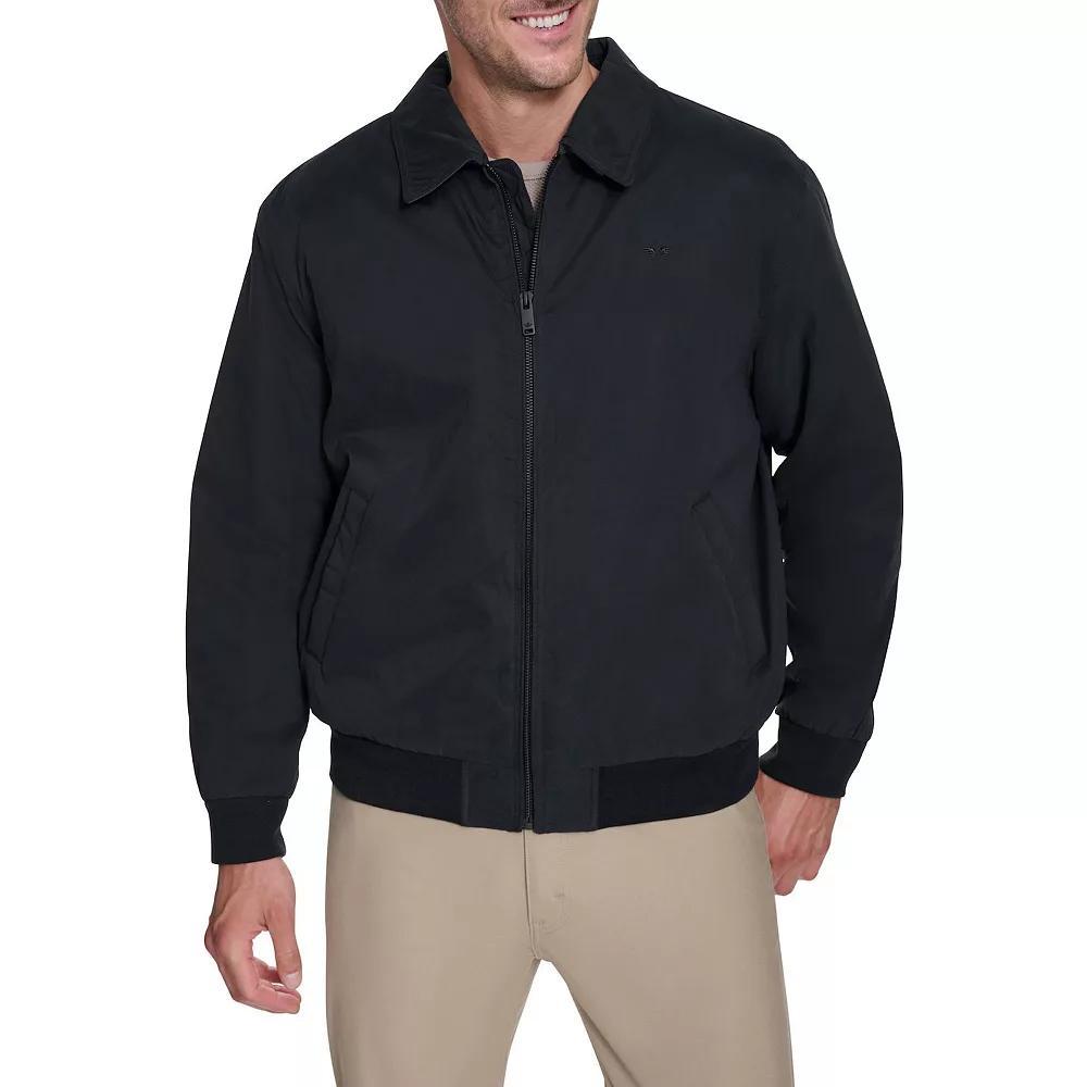 Big & Tall Dockers® Microtwill Bomber Jacket, Men's, Size: 4XL Tall, Blue Product Image